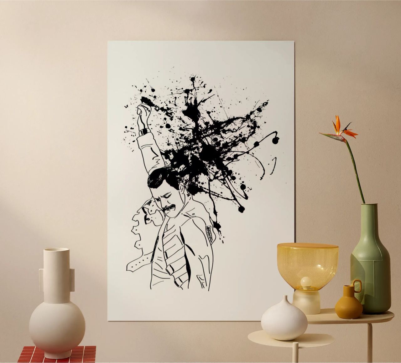 Freddie Poster von AS Art