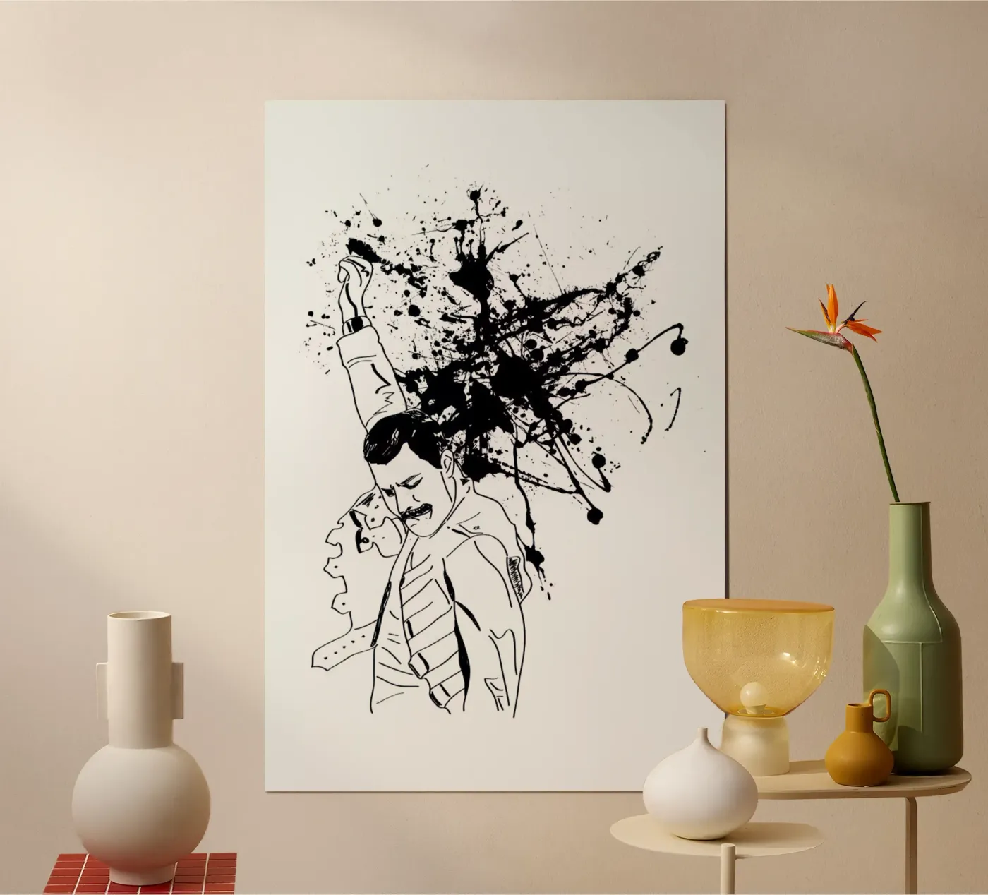 Freddie poster van AS Art