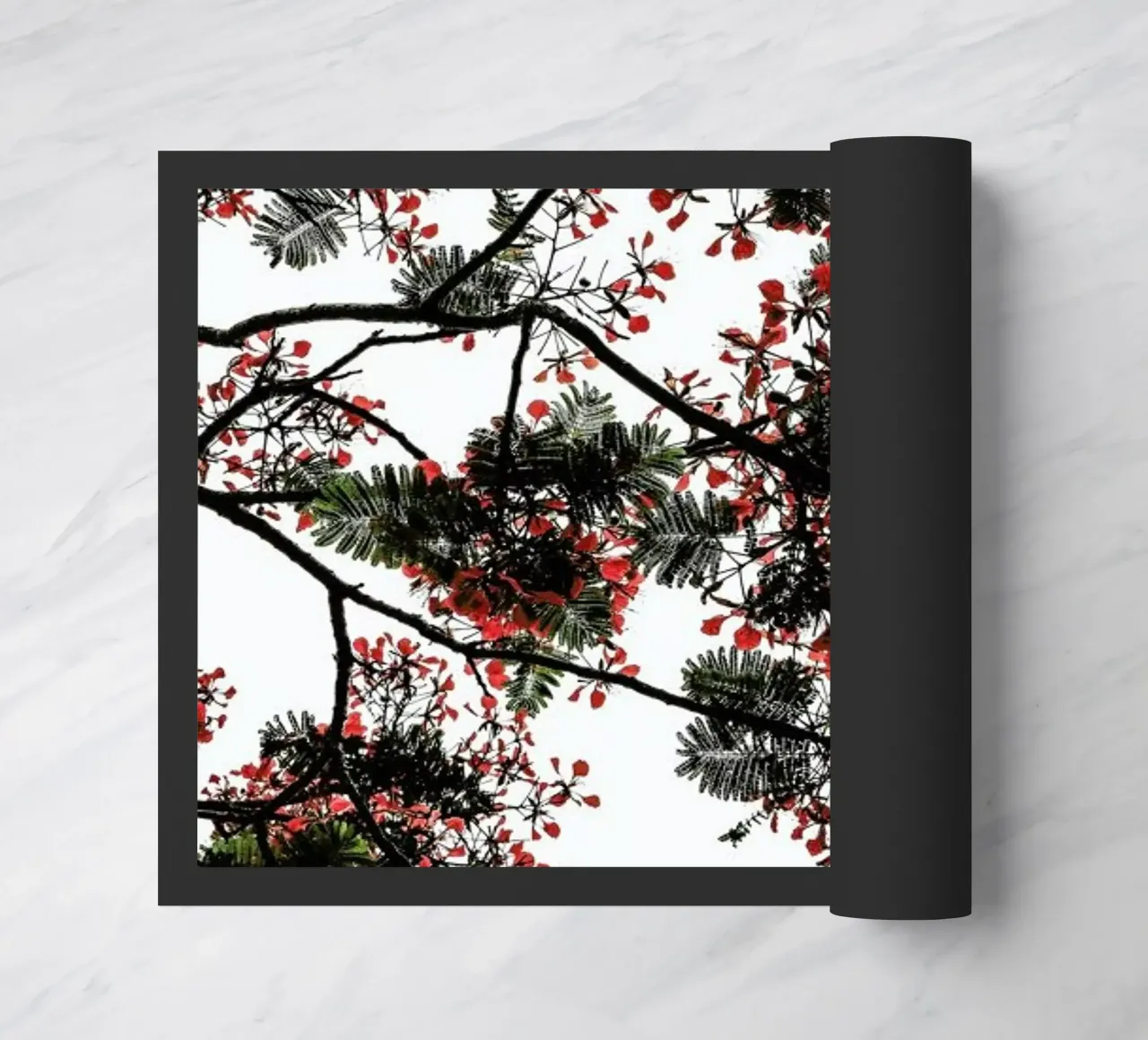 Flamboyant Fußmatte von Shot By Clint