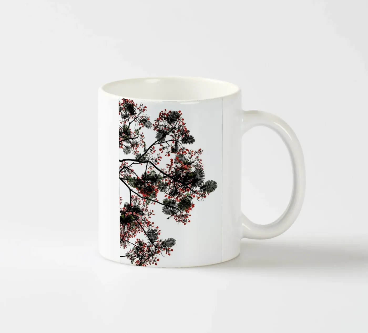 Flamboyant ceramic mug by Shot By Clint