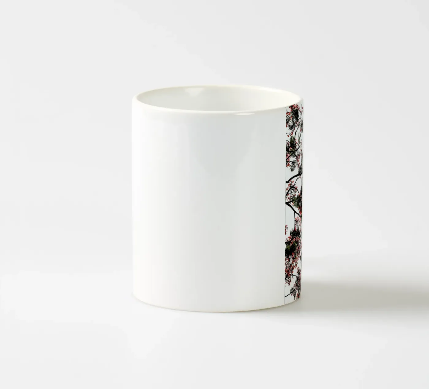 Flamboyant ceramic mug by Shot By Clint