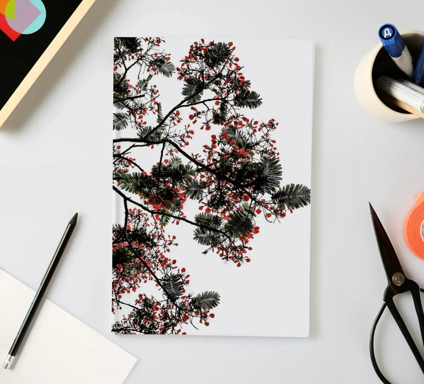Flamboyant notebook by Shot By Clint