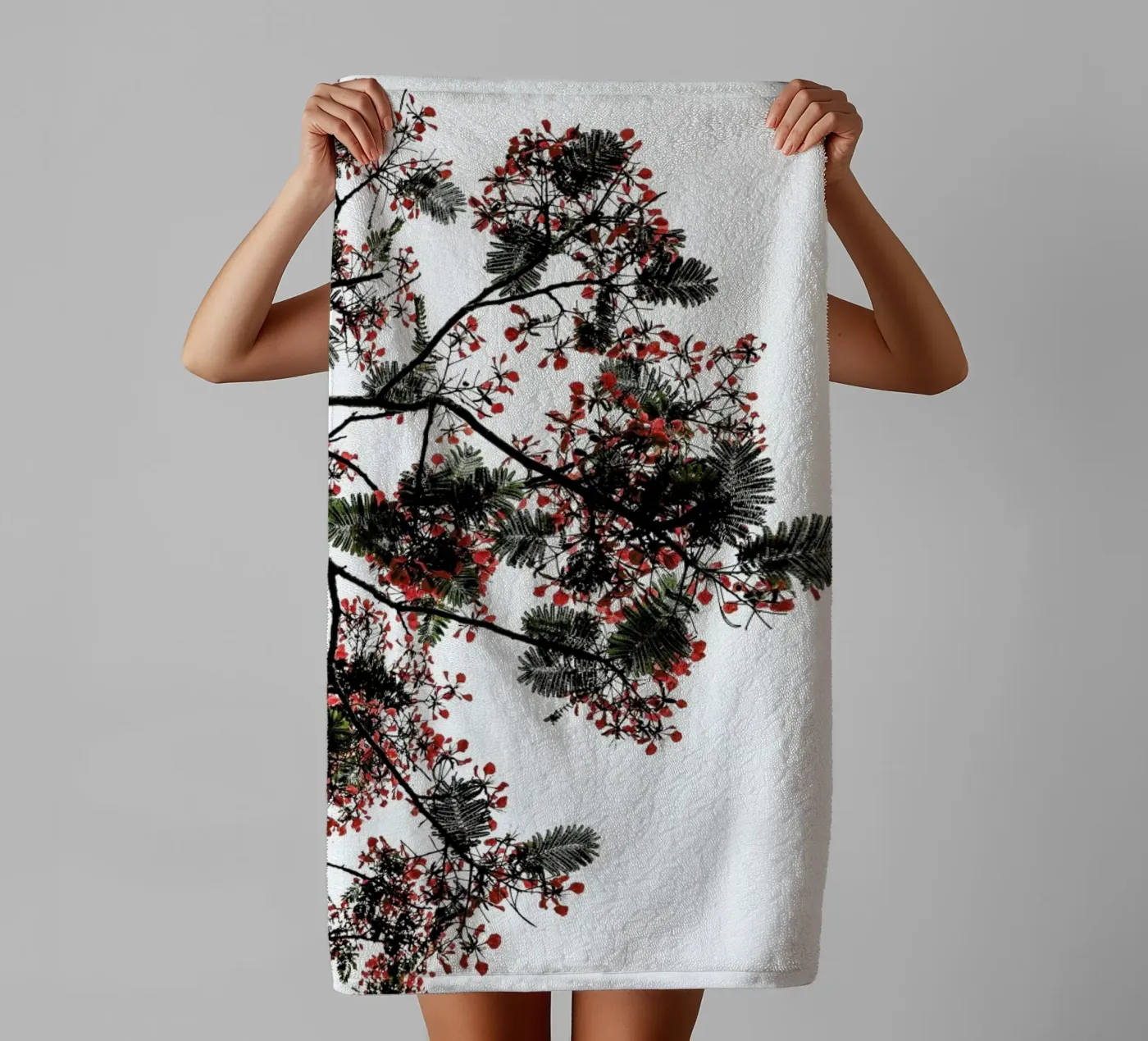 Flamboyant towel by Shot By Clint