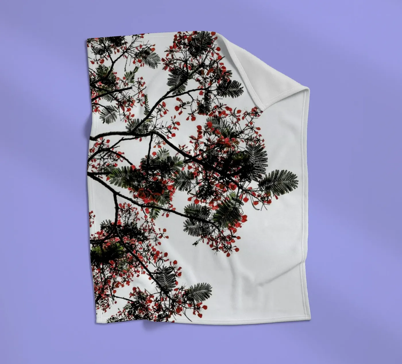 Flamboyant fleece blanket by Shot By Clint