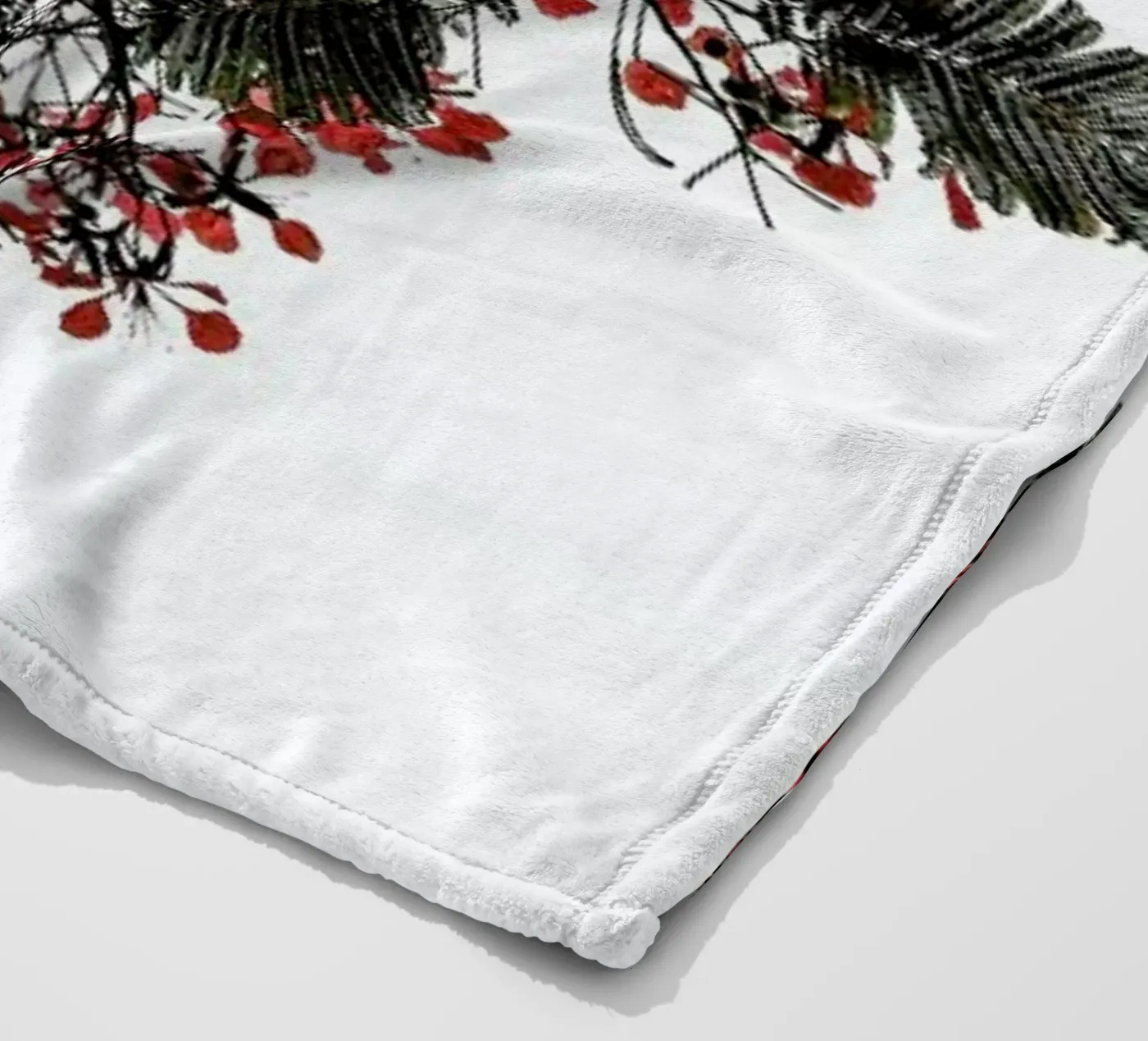 Flamboyant Fleecedecke von Shot By Clint