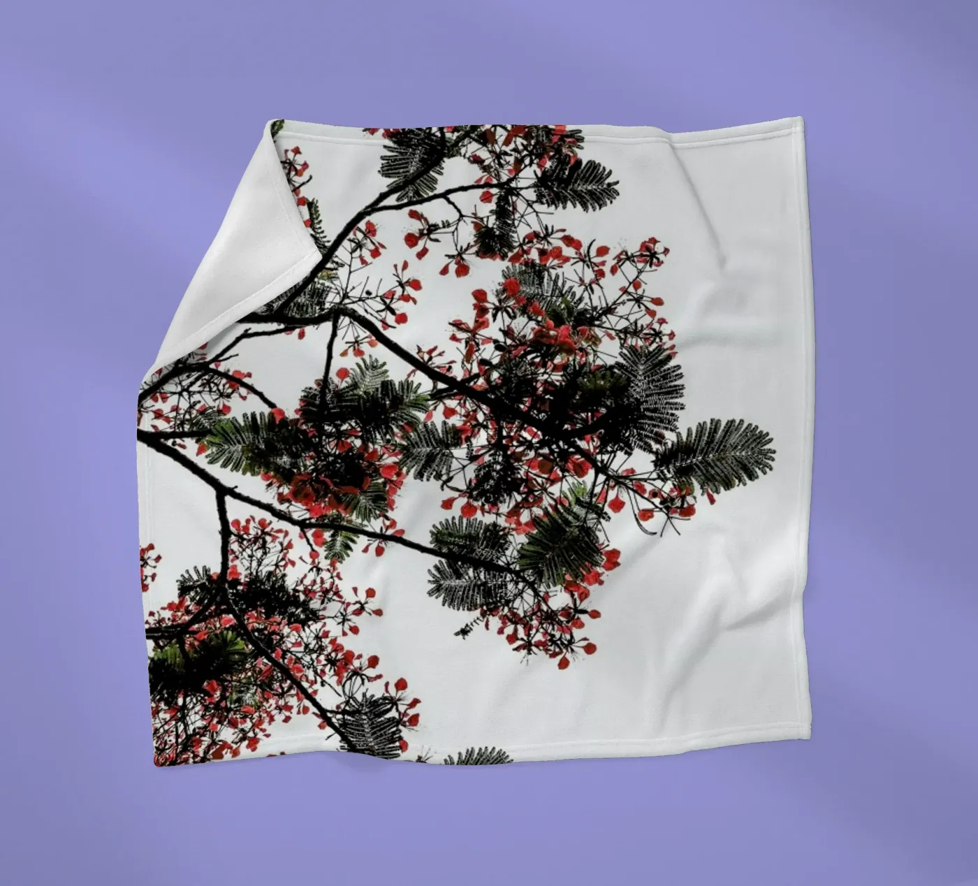 Flamboyant fleece blanket by Shot By Clint