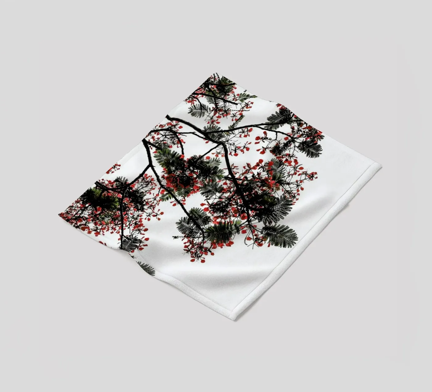 Flamboyant Fleecedecke von Shot By Clint