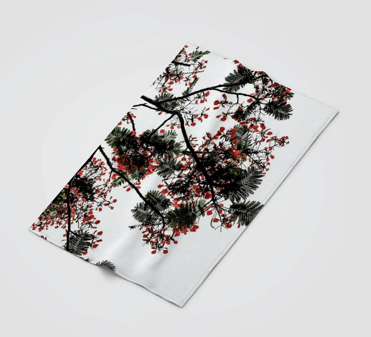 Flamboyant Fleecedecke von Shot By Clint