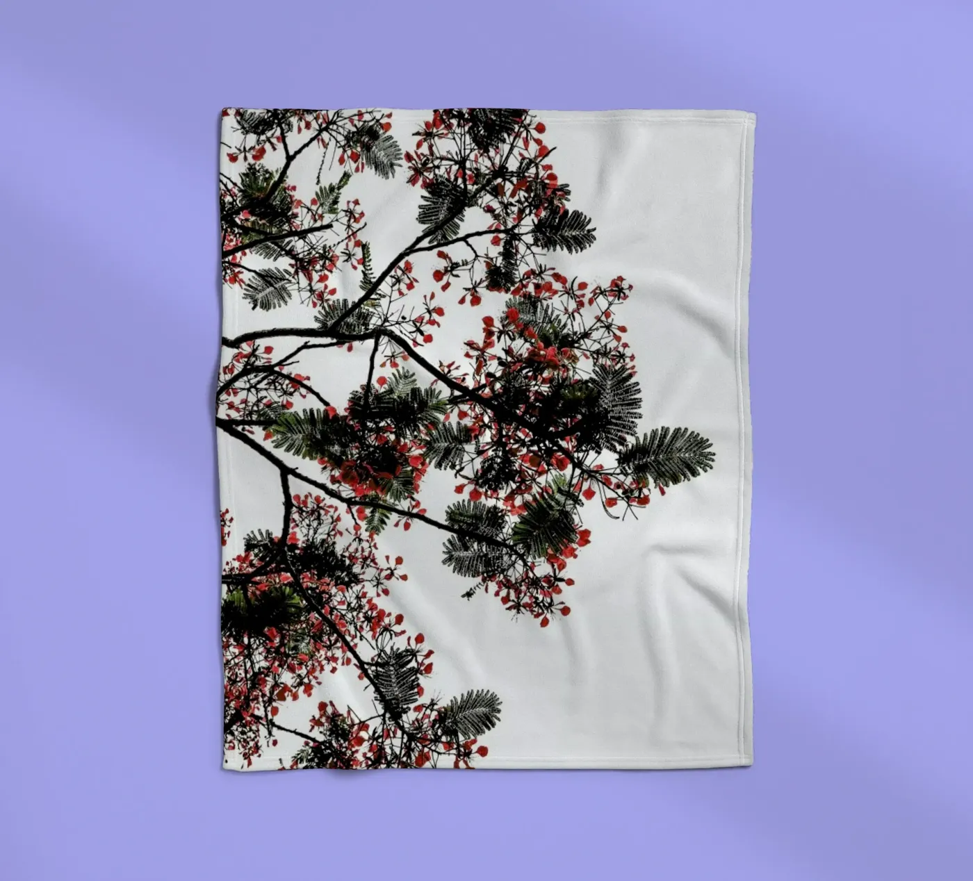 Flamboyant fleece blanket by Shot By Clint