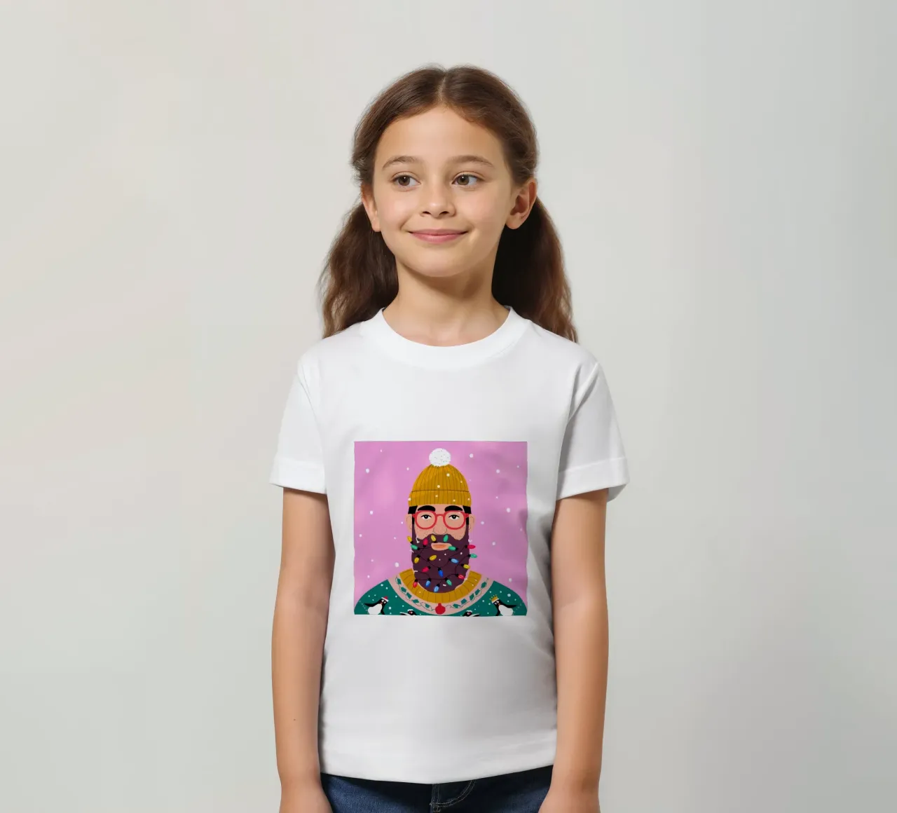 Moda invernale in maglia t-shirt bambini da Emery Kate
