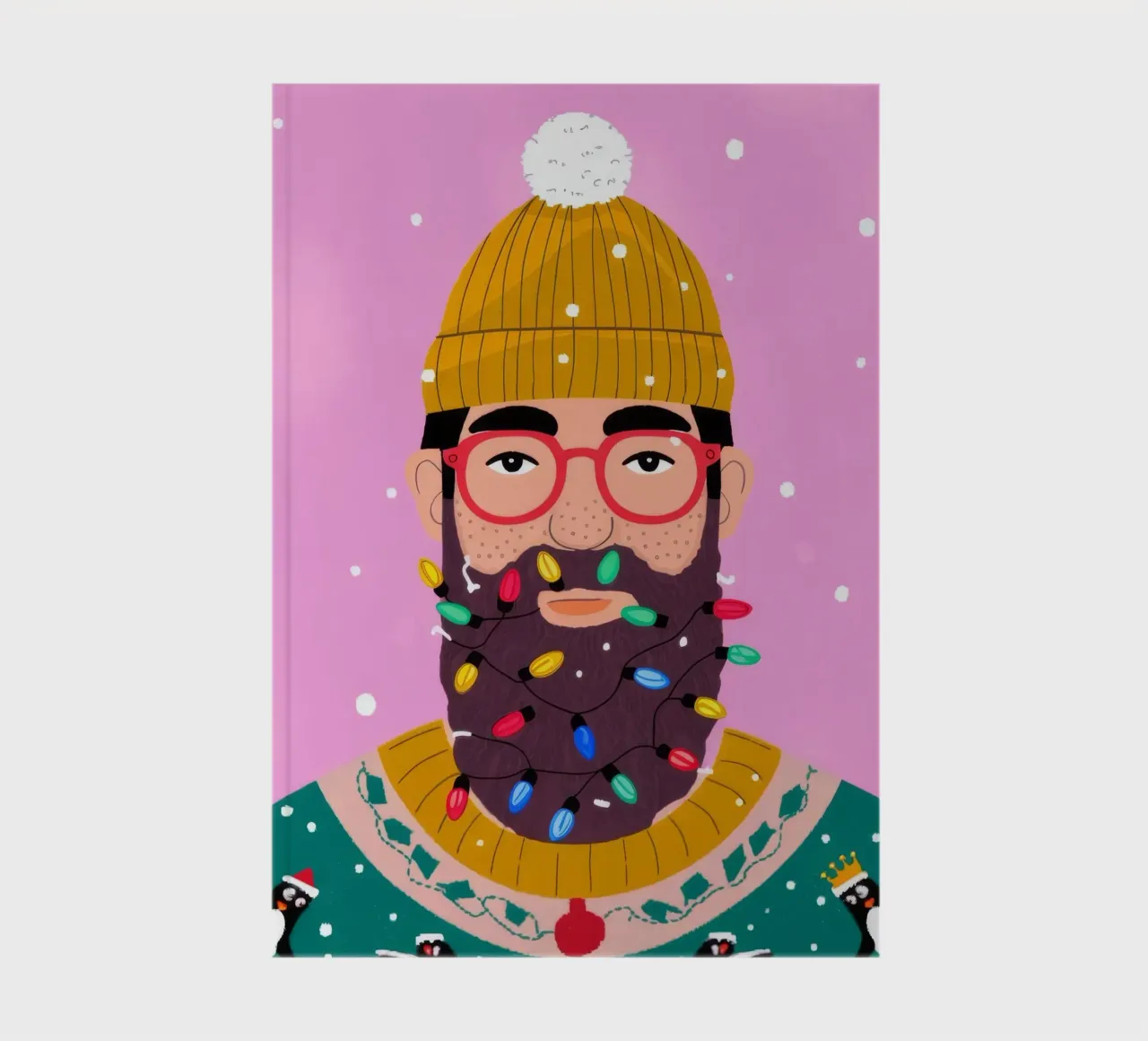 Winter Knit Fashion notebook by Emery Kate