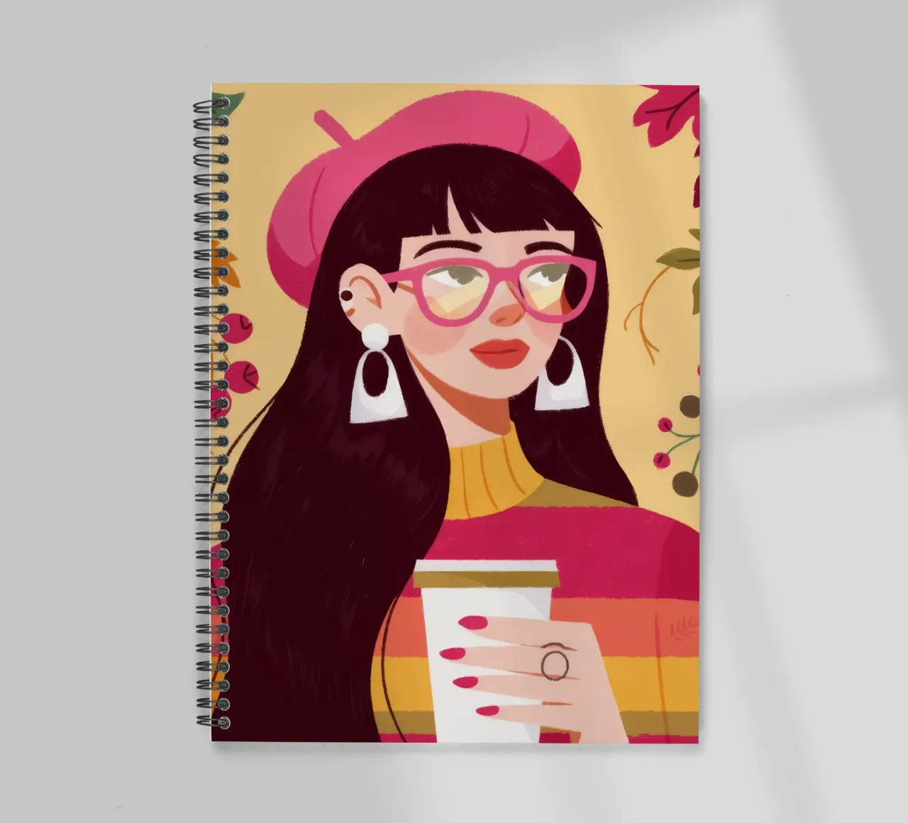 Herbst-Kaffeepause Ringbuch von Emery Kate