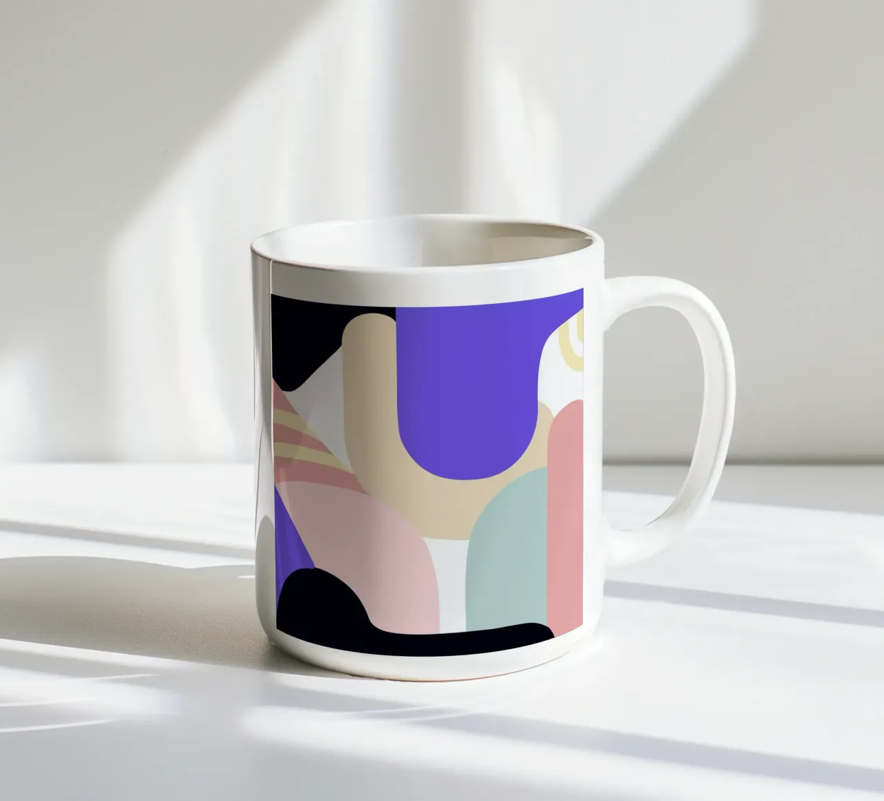 Blue Monday II tazza in ceramica da Jilli Darling Art