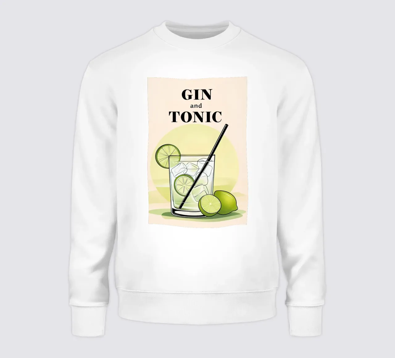 Poster di Gin e Tonic felpa da ARTVI-SHOP