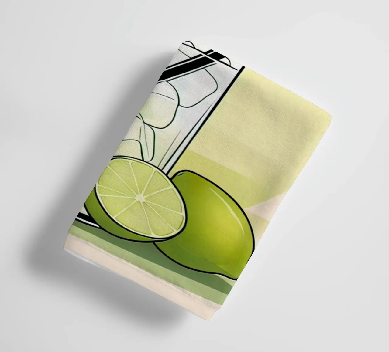 Gin and Tonic poster towel by 🎁 ARTVI-SHOP