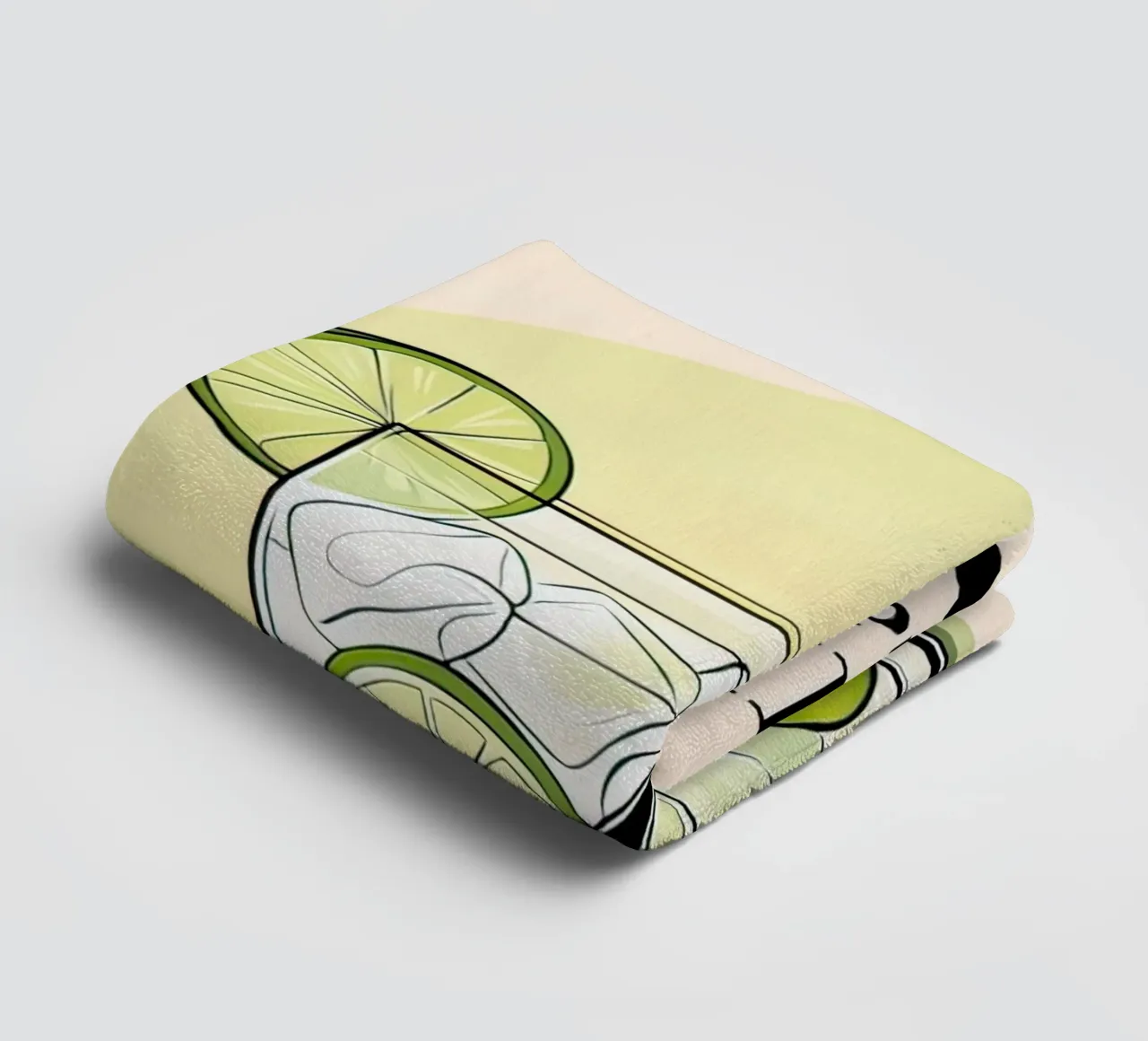 Gin and Tonic poster towel by 🎁 ARTVI-SHOP