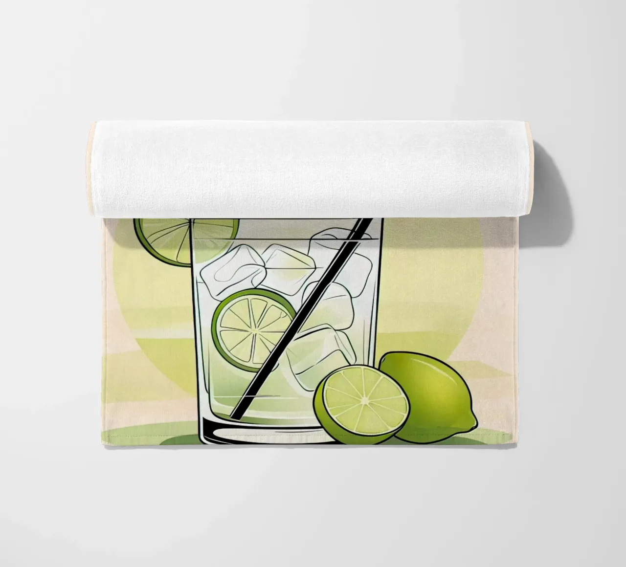 Poster di Gin e Tonic telo mare da 🎁 ARTVI-SHOP