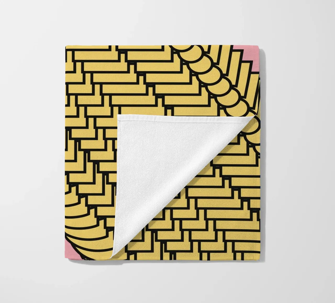 Chill Repeating Text Cool Pattern toalla de playa de Paigaam Studio
