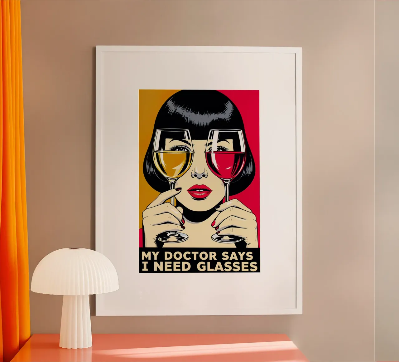 Mi médico dice que necesito gafas poster de 🎁 ARTVI-SHOP