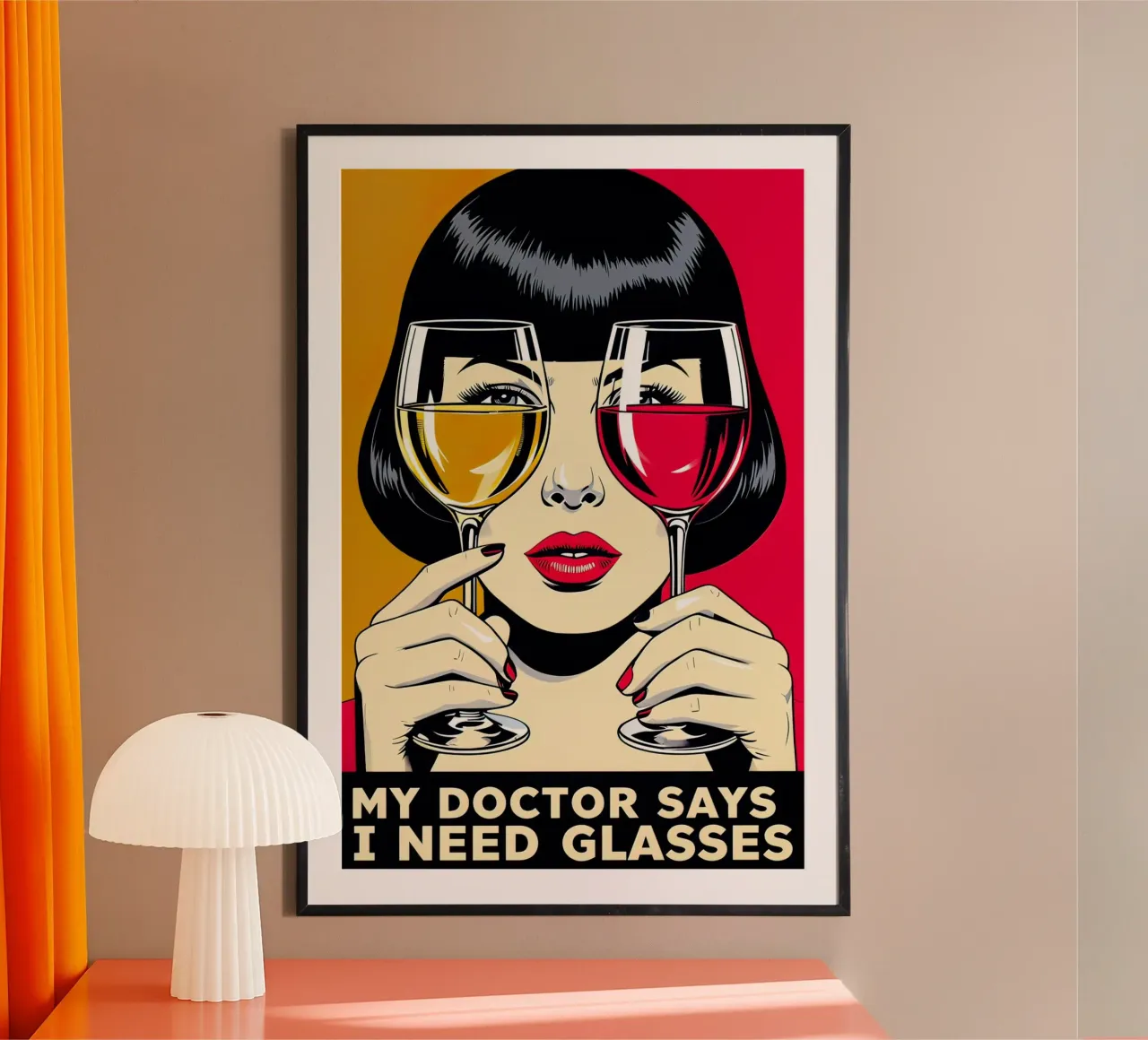Mi médico dice que necesito gafas poster de 🎁 ARTVI-SHOP