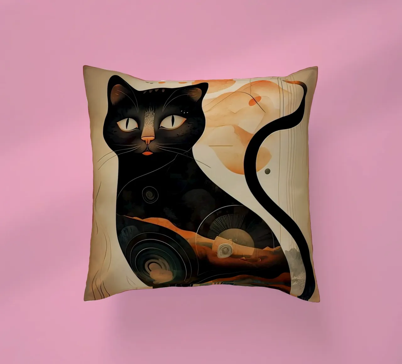 il gatto mistico cuscino da 🎁 ARTVI-SHOP