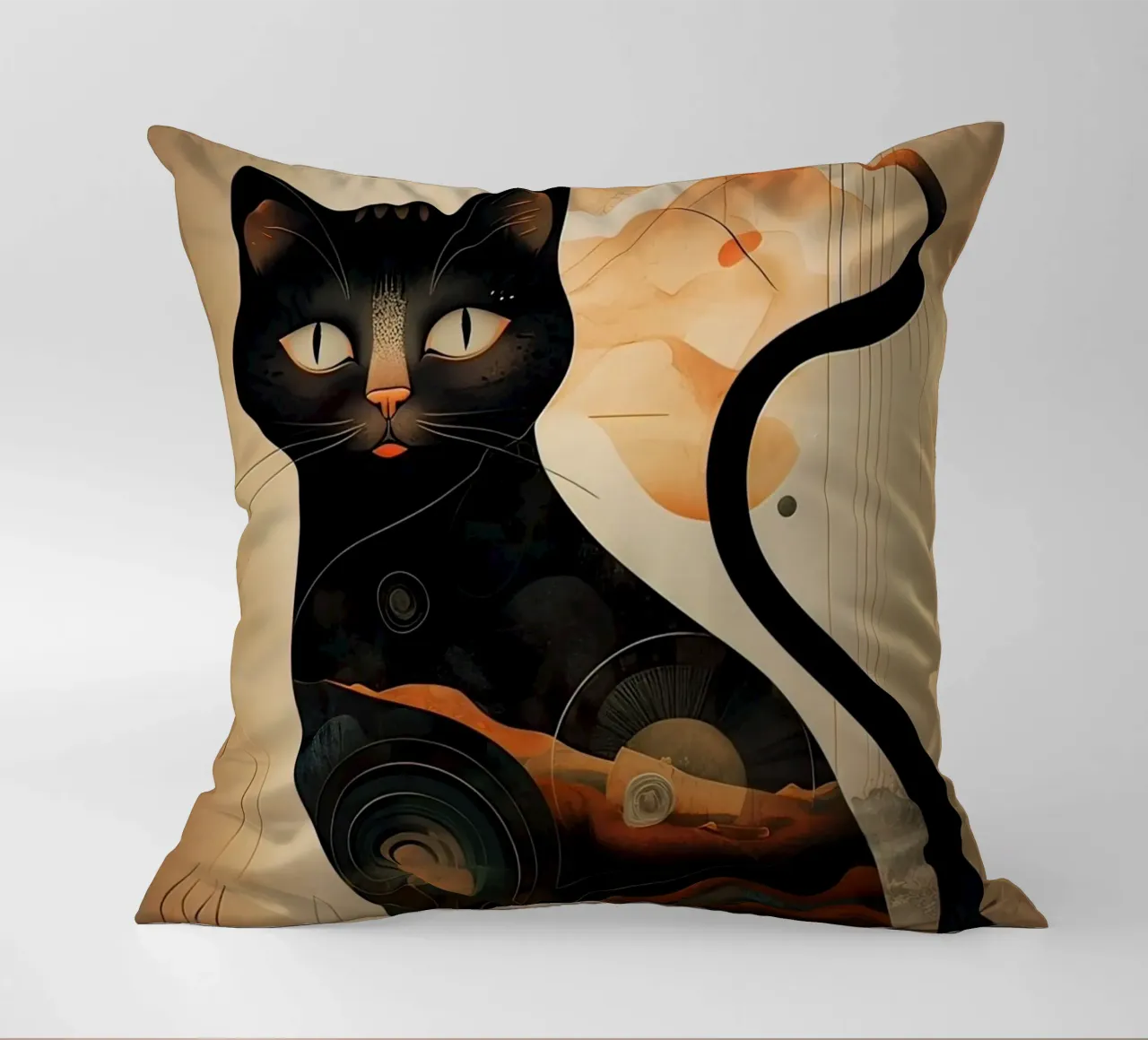 il gatto mistico cuscino da 🎁 ARTVI-SHOP