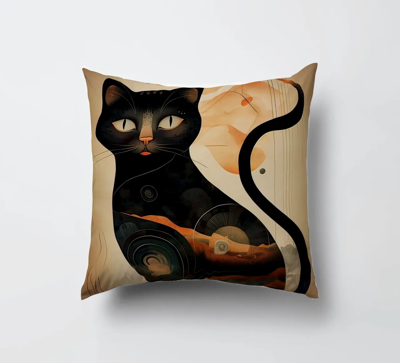 il gatto mistico cuscino da 🎁 ARTVI-SHOP
