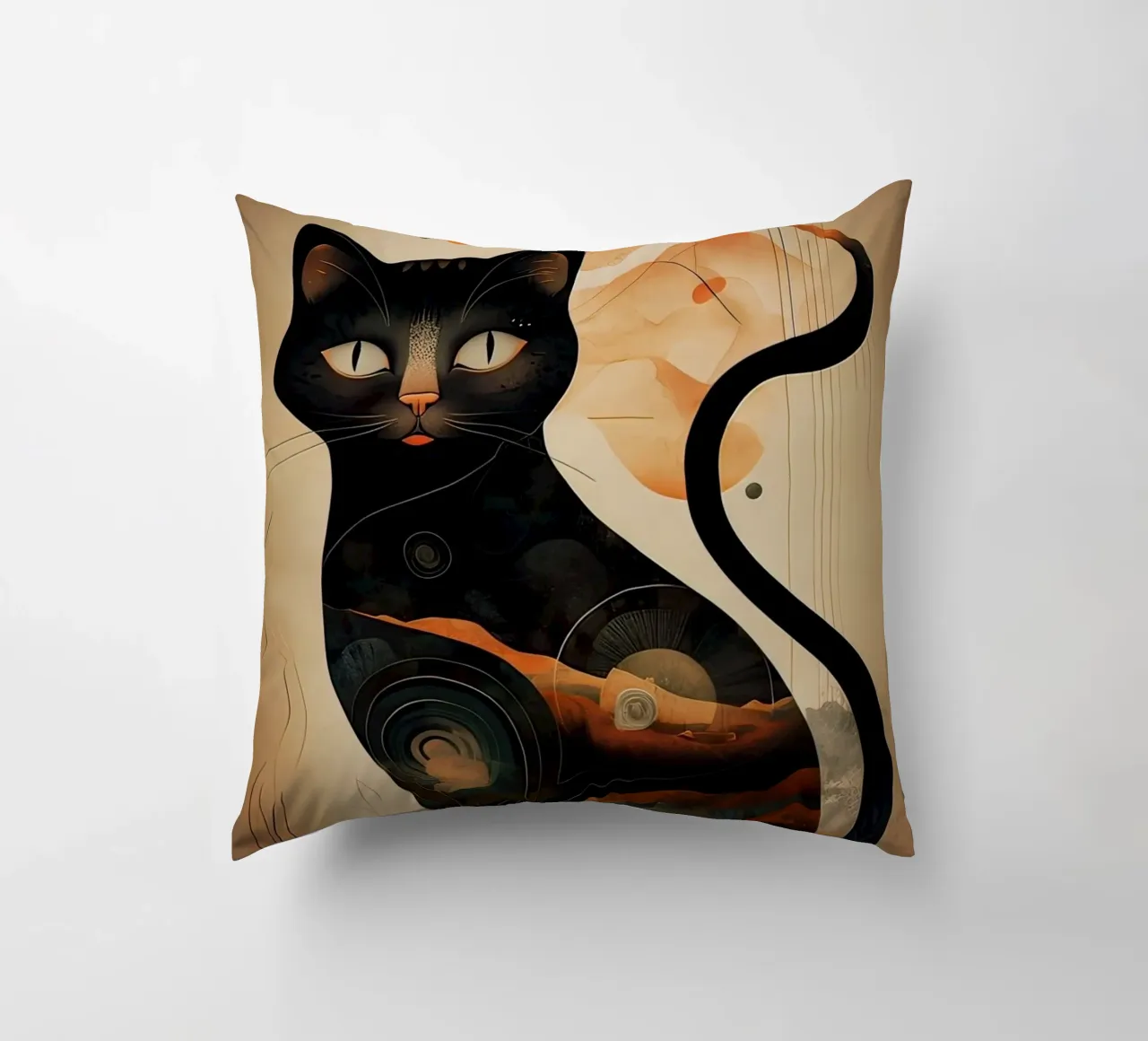 il gatto mistico cuscino da 🎁 ARTVI-SHOP