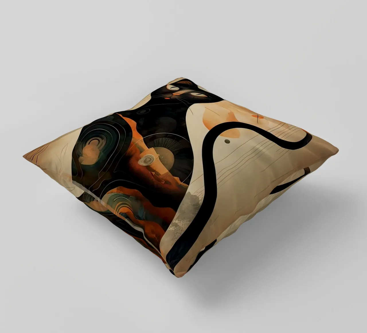 il gatto mistico cuscino da 🎁 ARTVI-SHOP