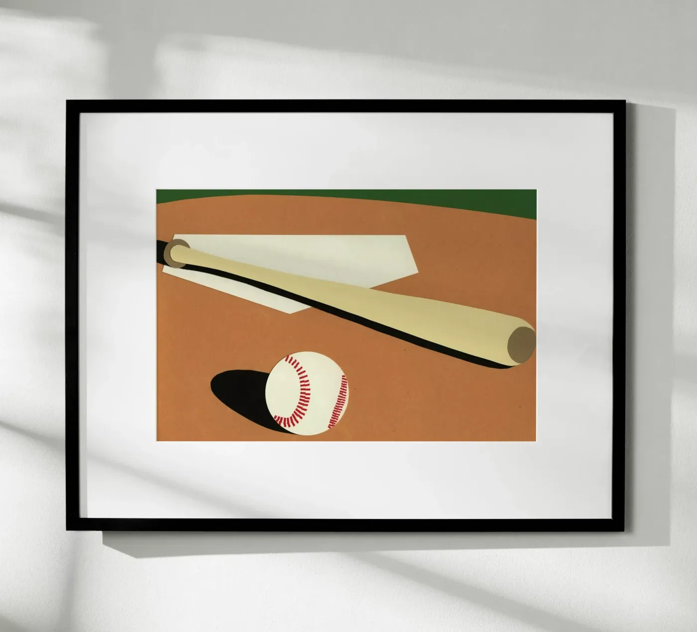 LA Baseball Field poster da Rosi Feist