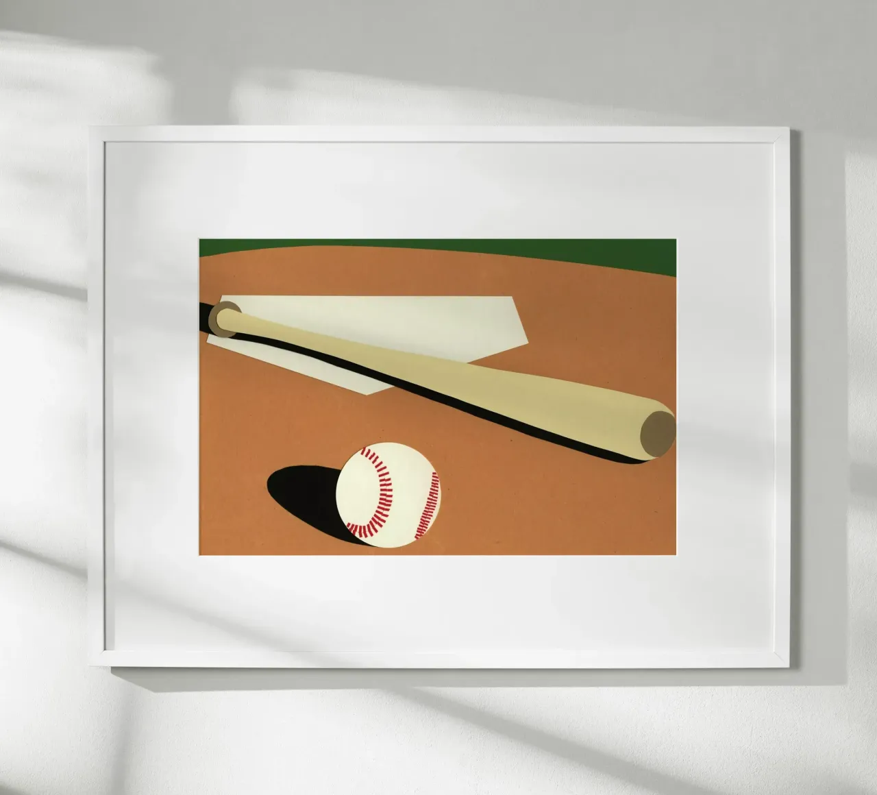 LA Baseball Field poster da Rosi Feist