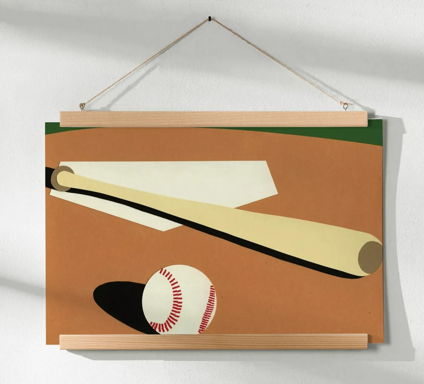 LA Baseball Field poster da Rosi Feist
