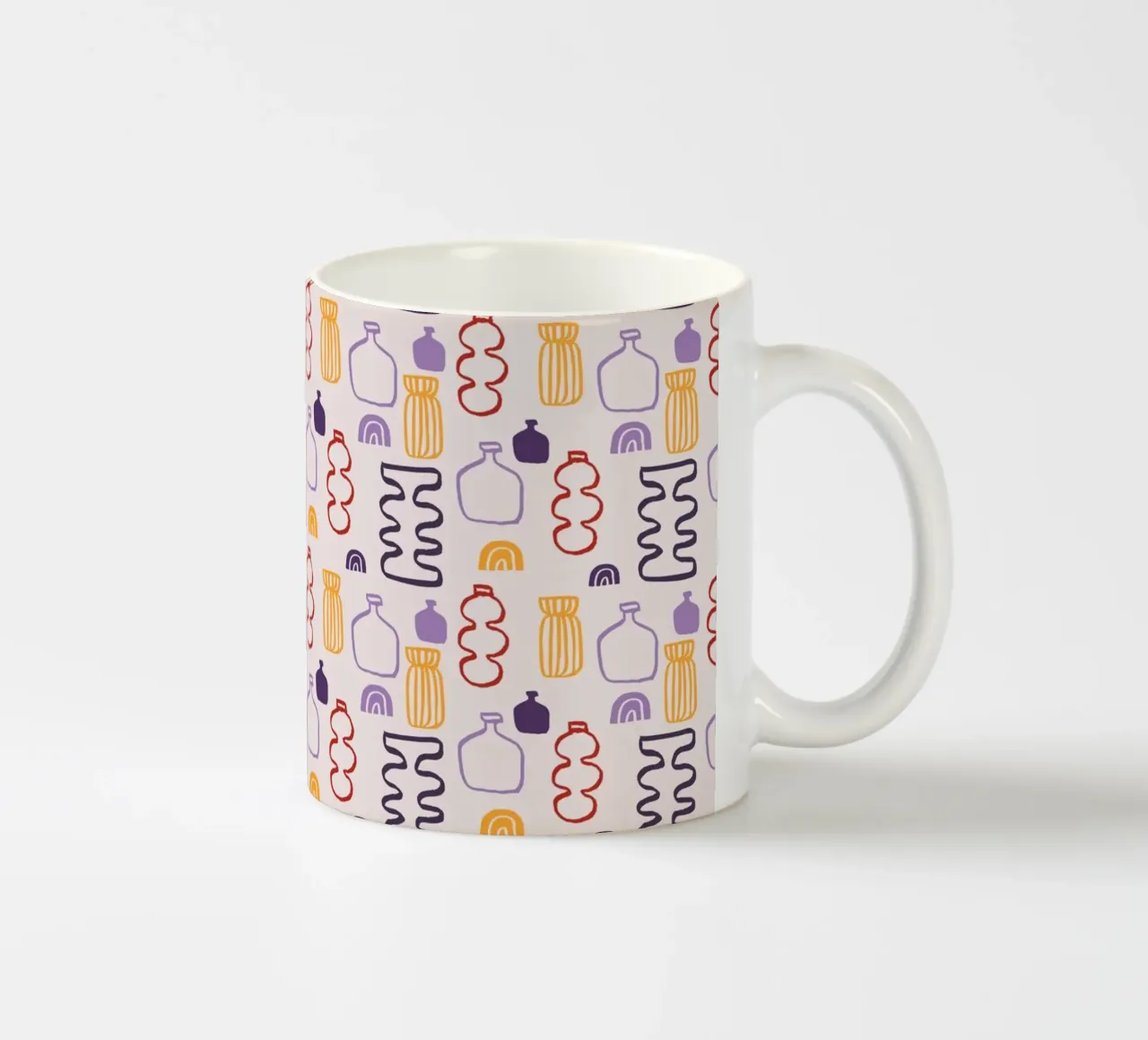 Pattern Love No 03 tazza in ceramica da treechild