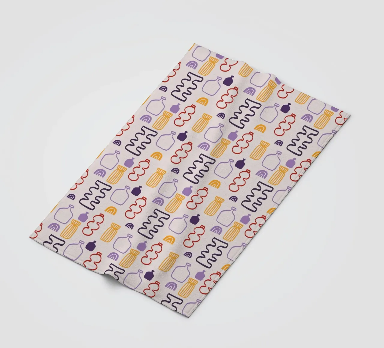 Pattern Love No 03 coperta in pile da treechild