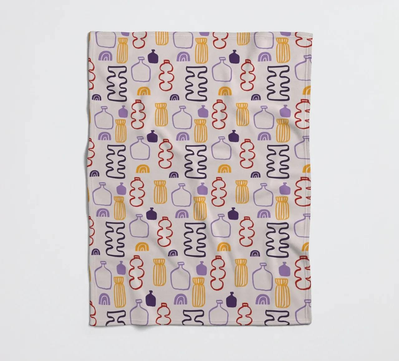 Pattern Love No 03 coperta in pile da treechild