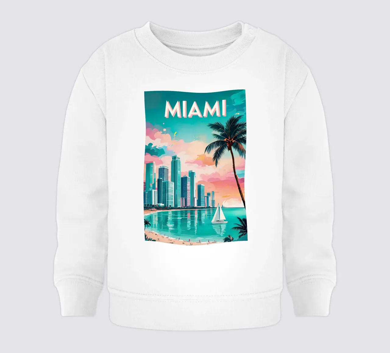Manifesto di Miami felpa neonato da ARTVI-SHOP