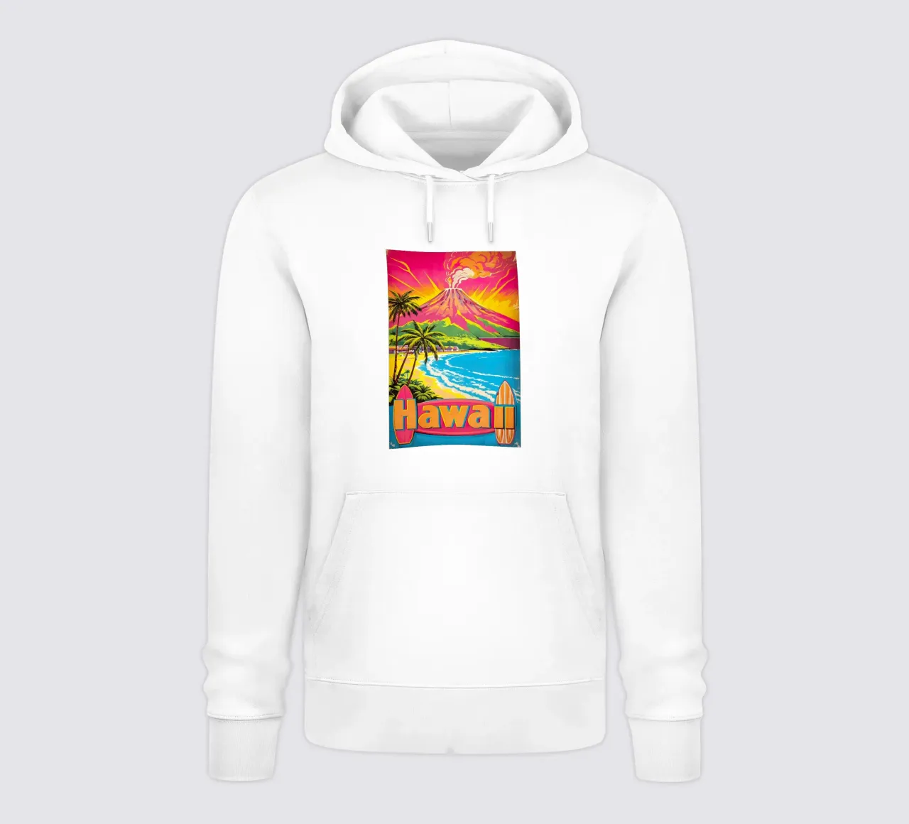 Hawaii poster felpa con cappuccio da 🎁 ARTVI-SHOP