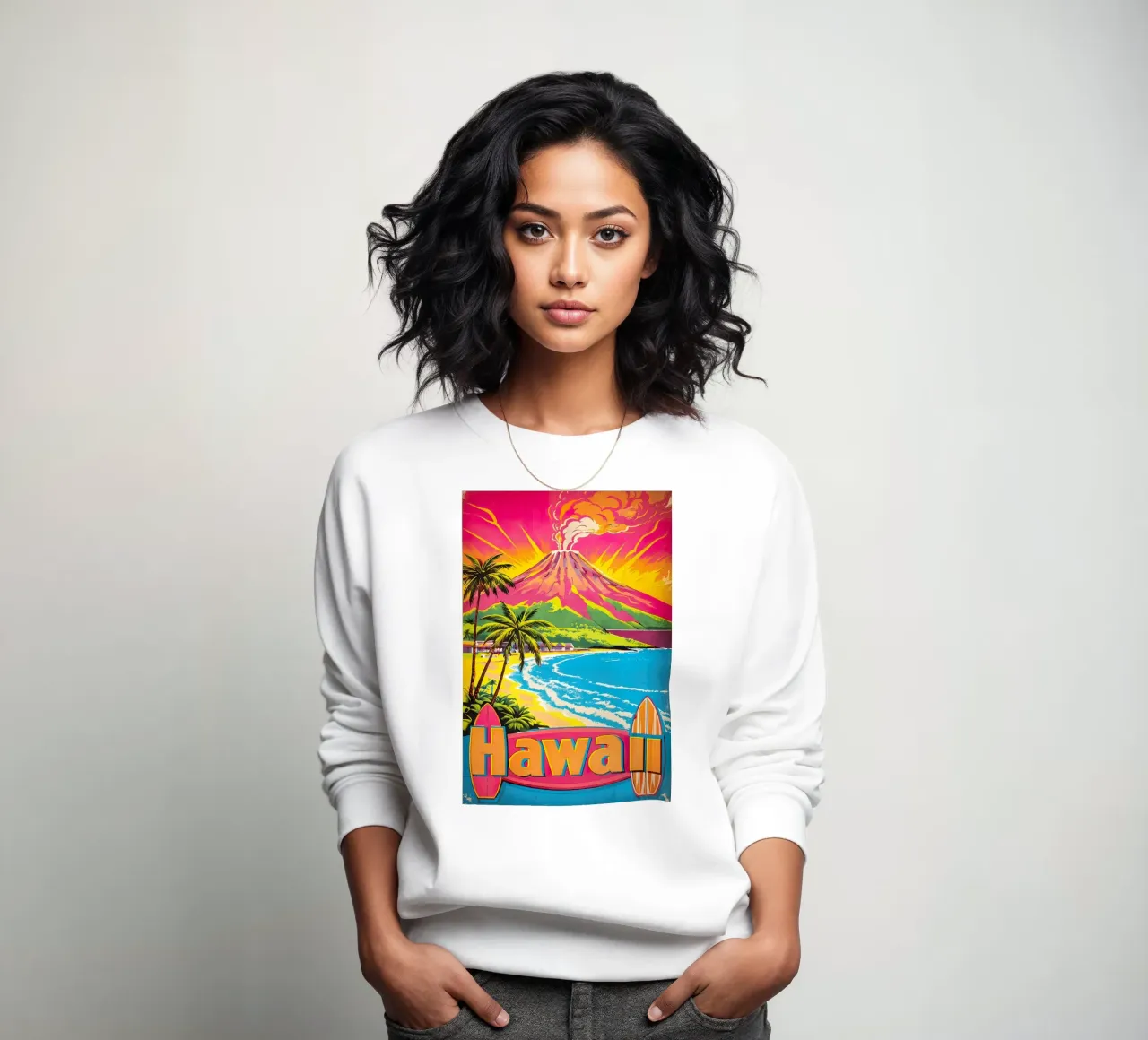 Hawaii poster felpa da 🎁 ARTVI-SHOP