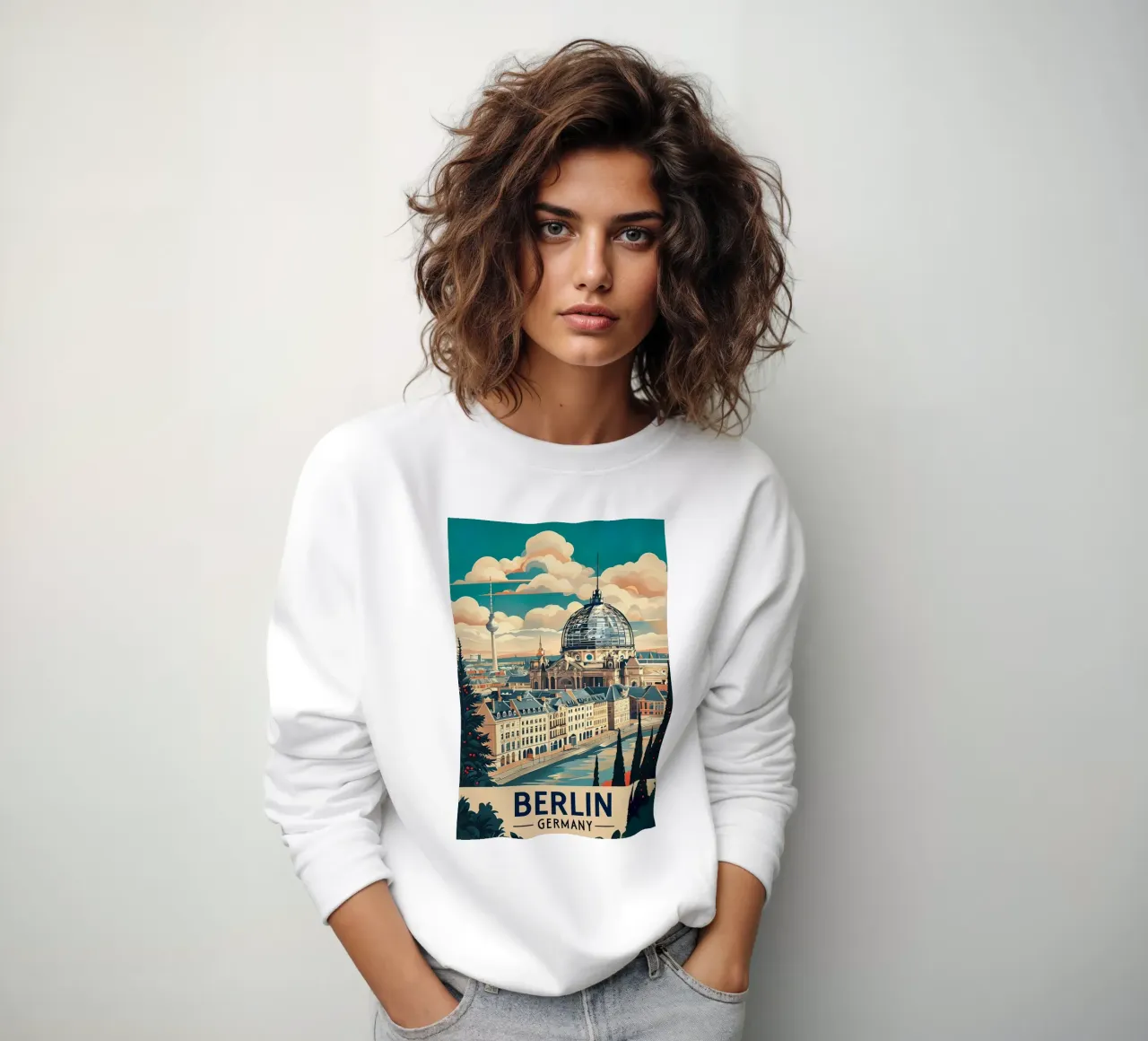 Berlin poster felpa da 🎁 ARTVI-SHOP