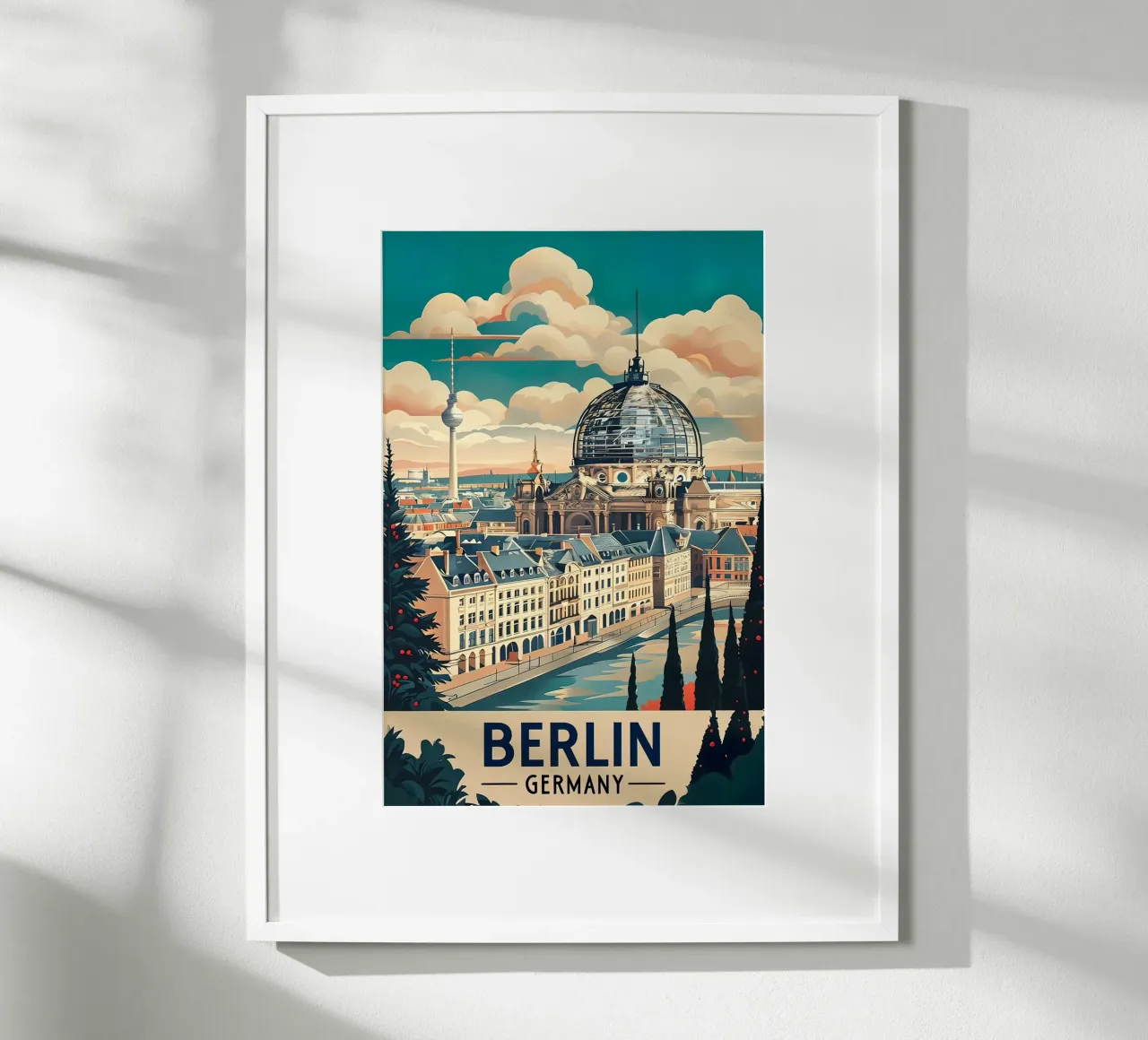 Berlin poster poster da 🎁 NOBELART