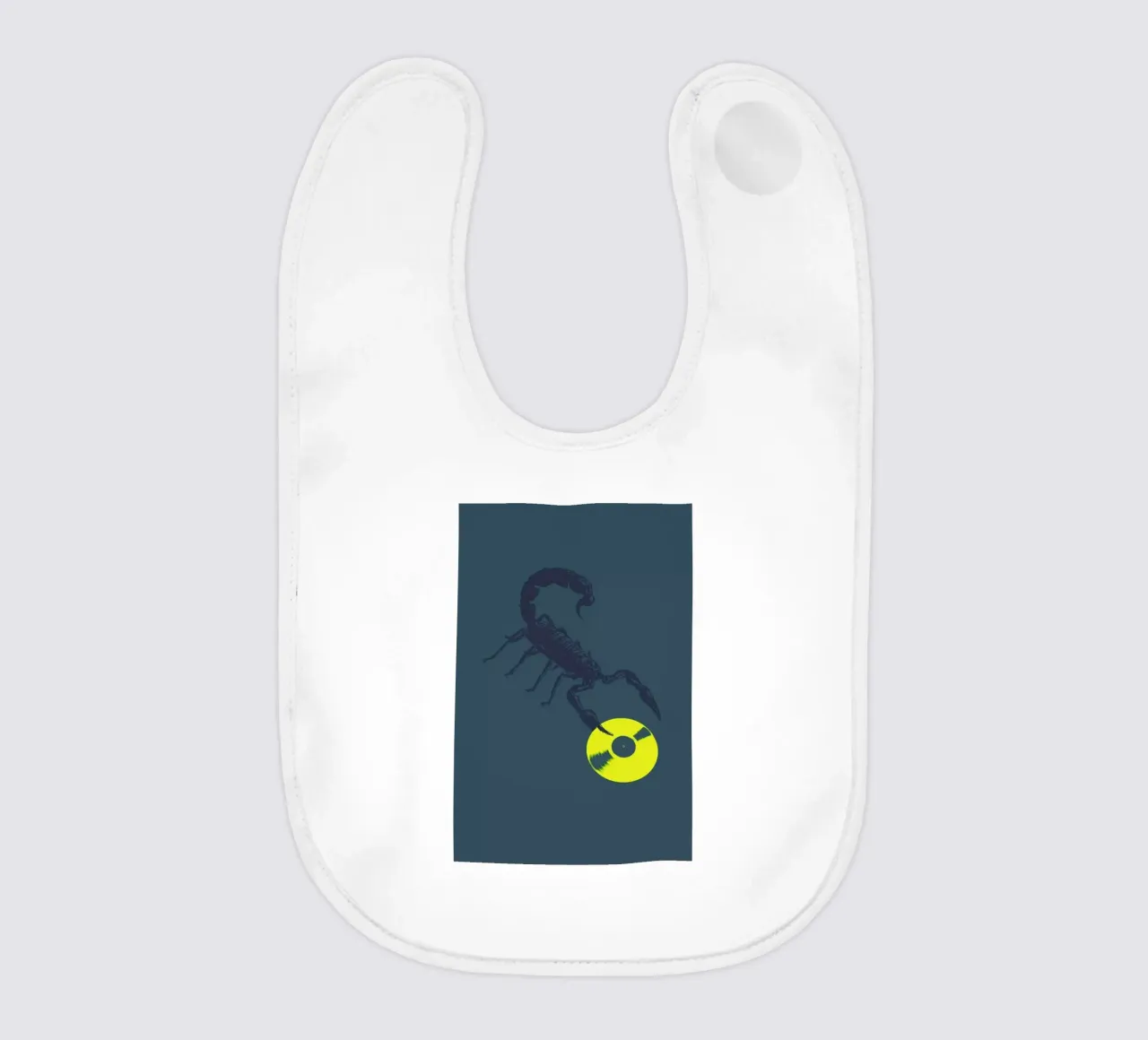 Oldskool 6 baby bib by Evita Witzenhausen