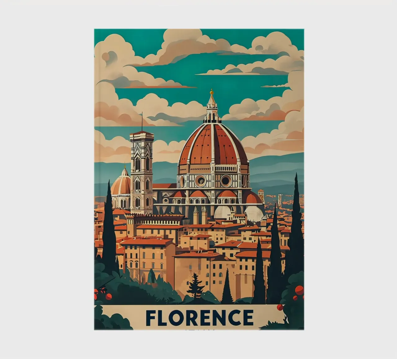 Florence poster notebook by 🎁 ARTVI-SHOP