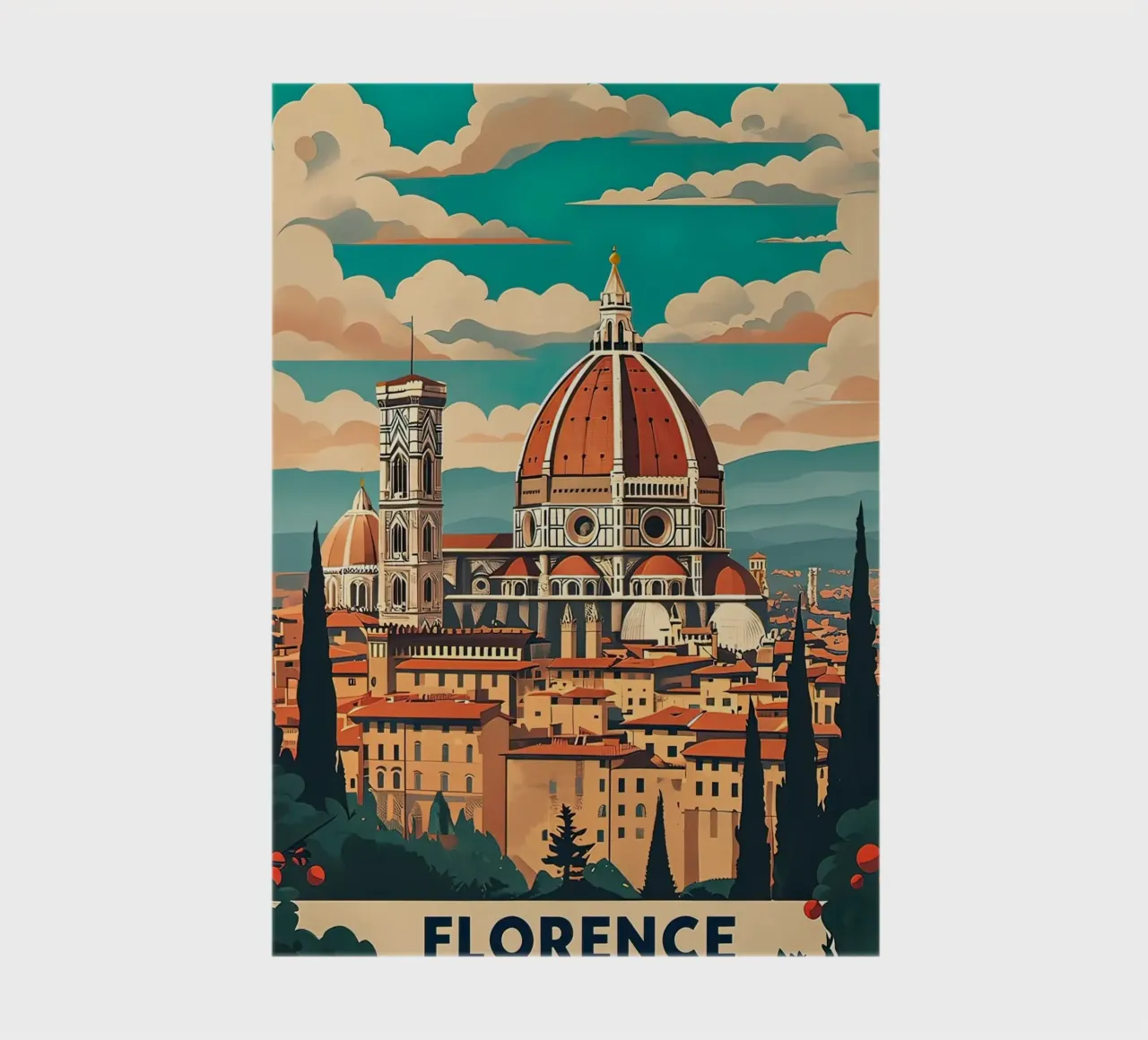 Florence poster notebook by 🎁 ARTVI-SHOP