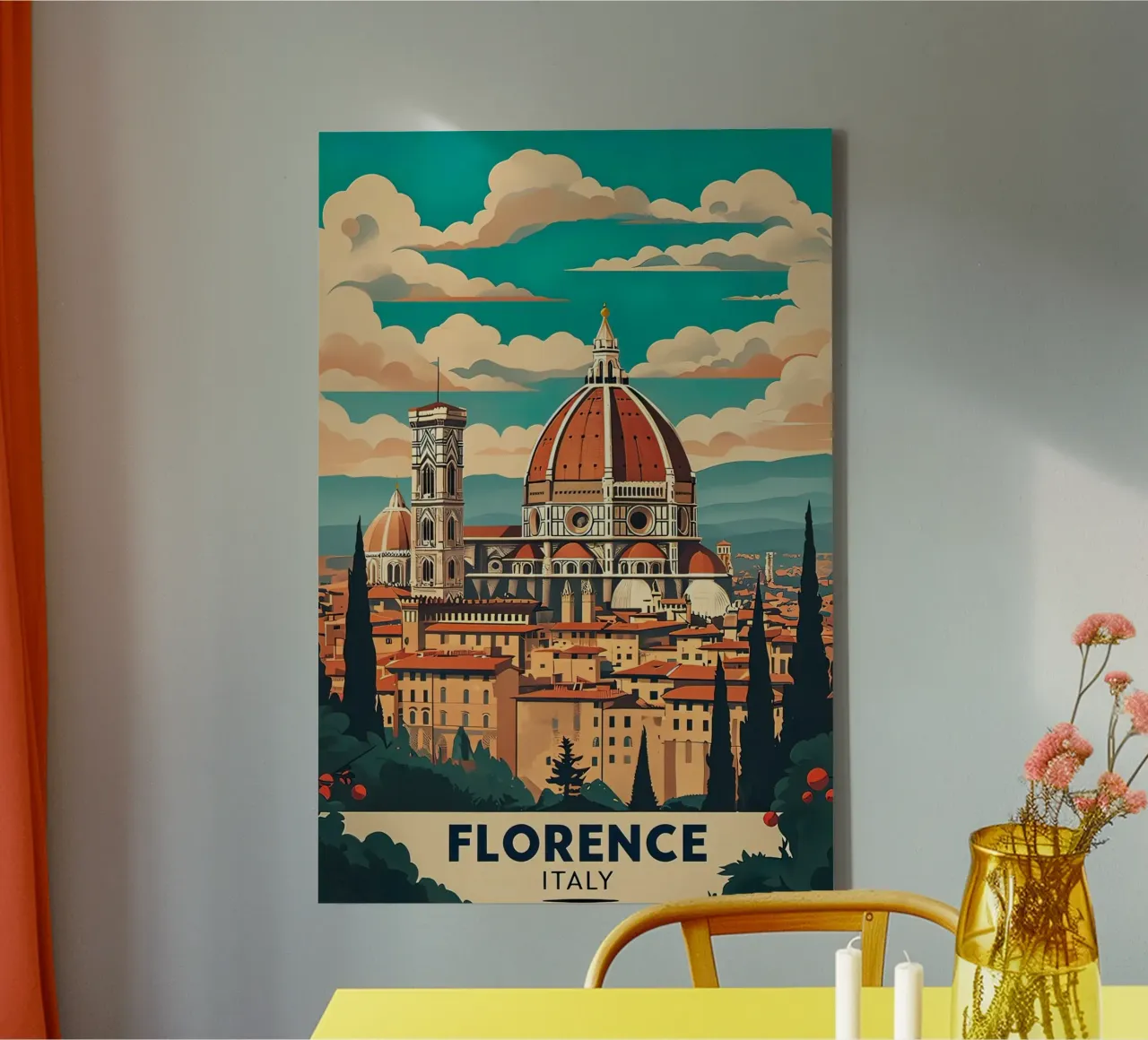 Florence poster canvas by 🎁 ARTVI-SHOP