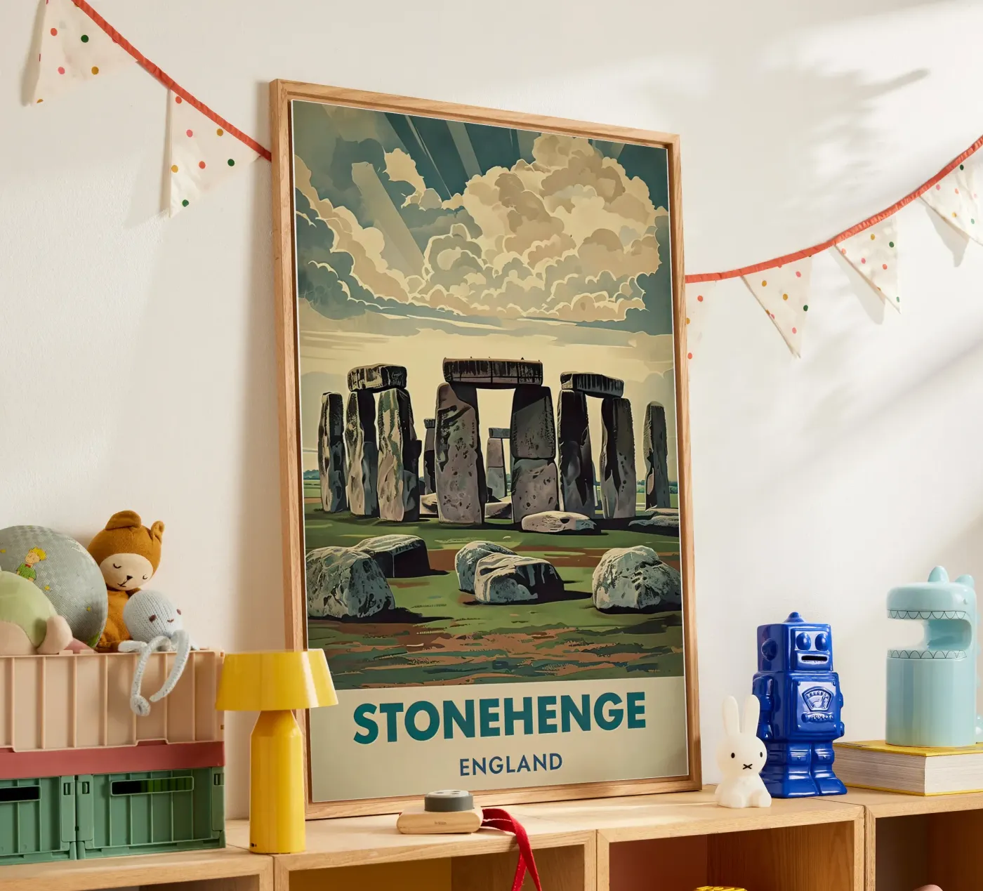poster di stonehenge plexiglass da 🎁 NOBELART