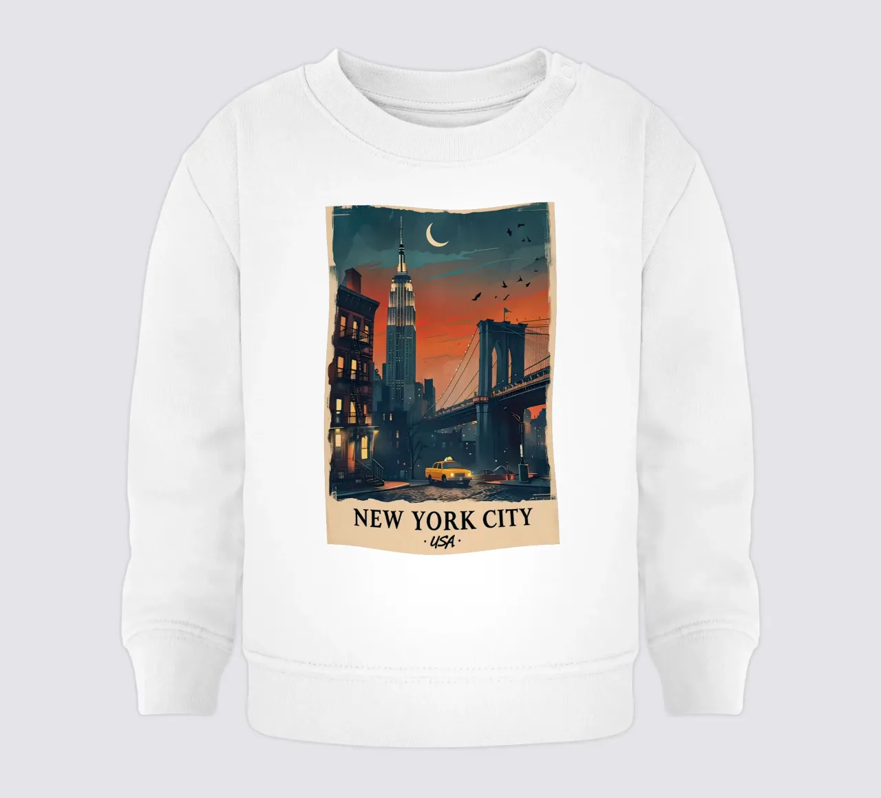 Manifesto di New York felpa neonato da ARTVI-SHOP