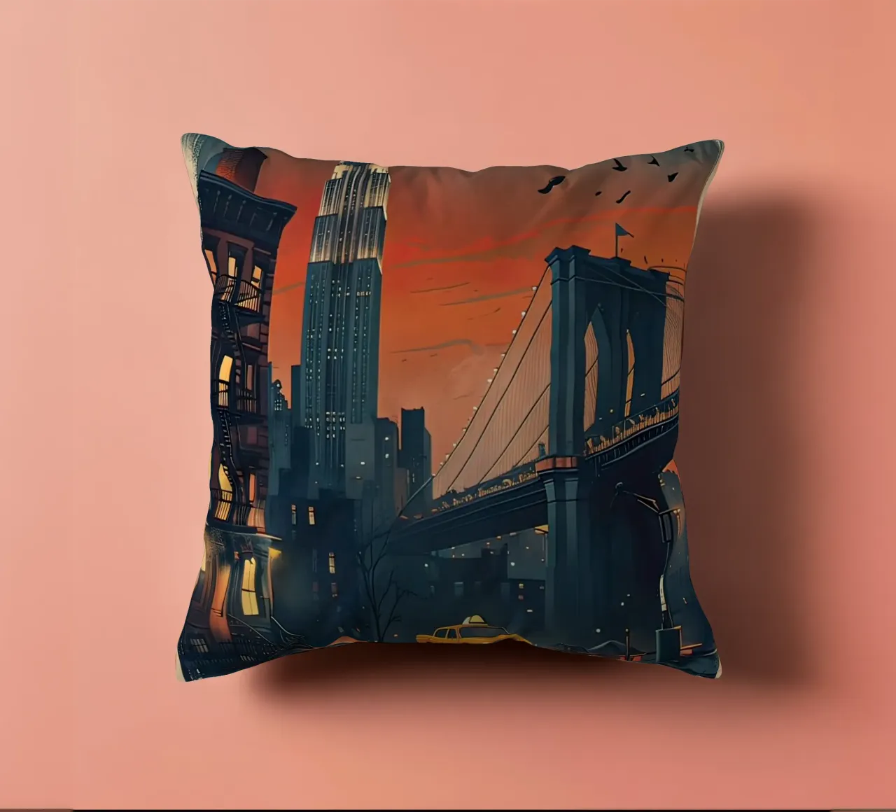 Manifesto di New York cuscino da ARTVI-SHOP