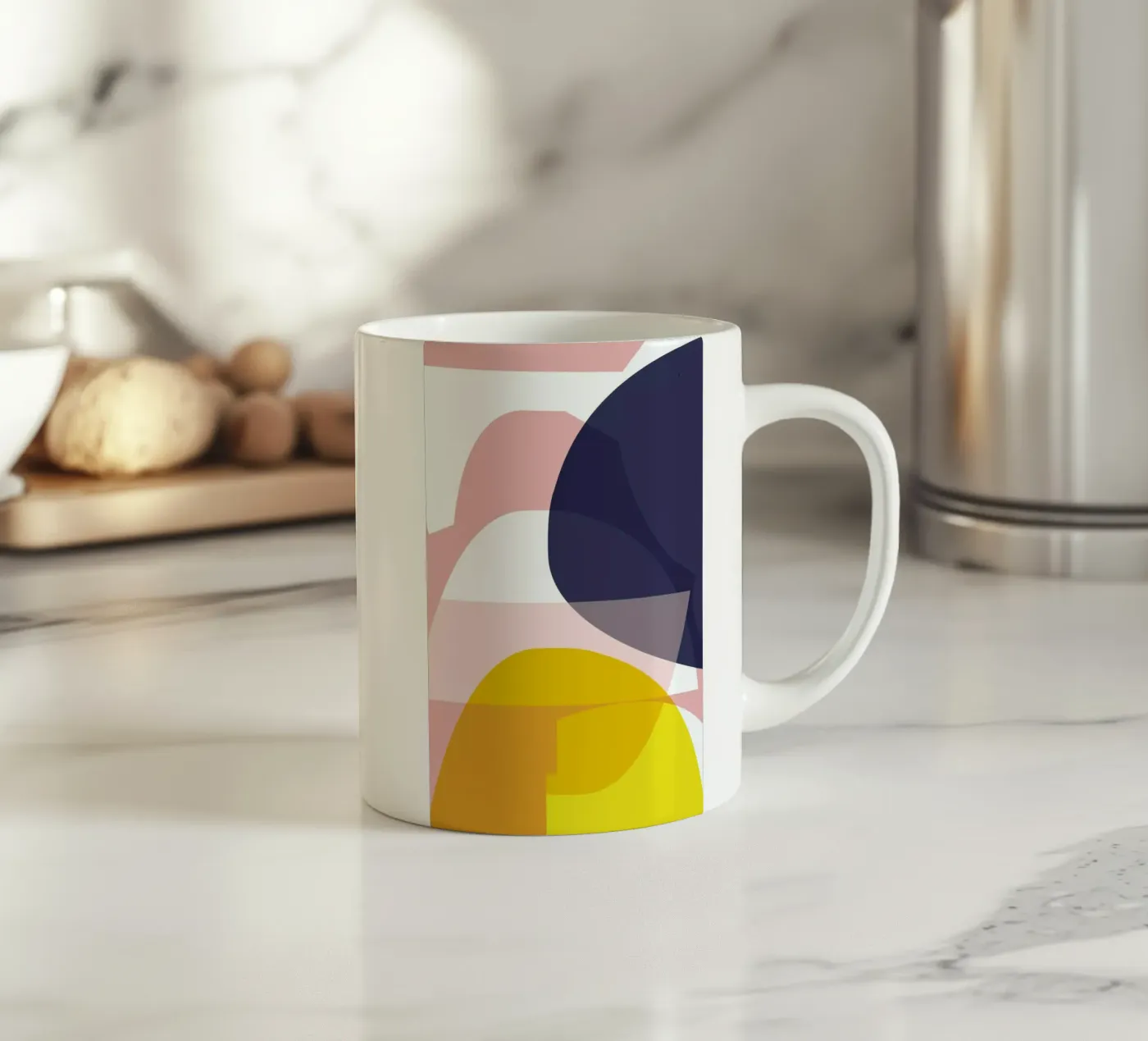 Composite 1 ceramic mug by Jonathan Lawes