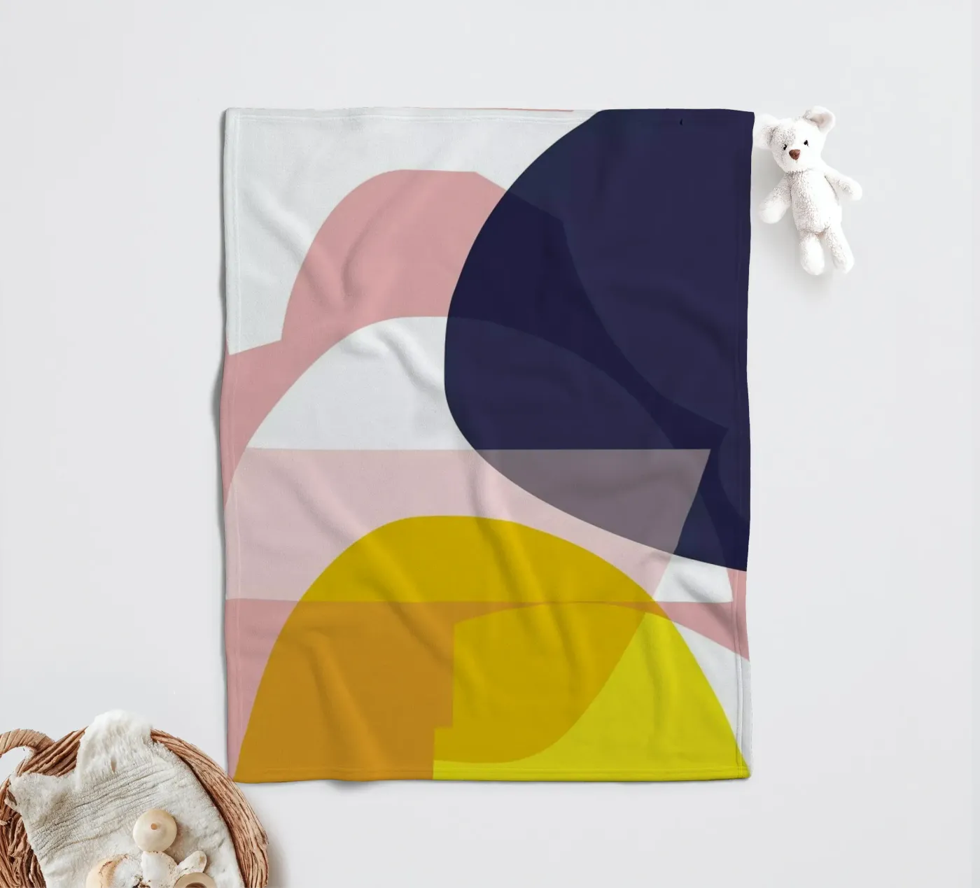 Composite 1 Fleecedecke von Jonathan Lawes