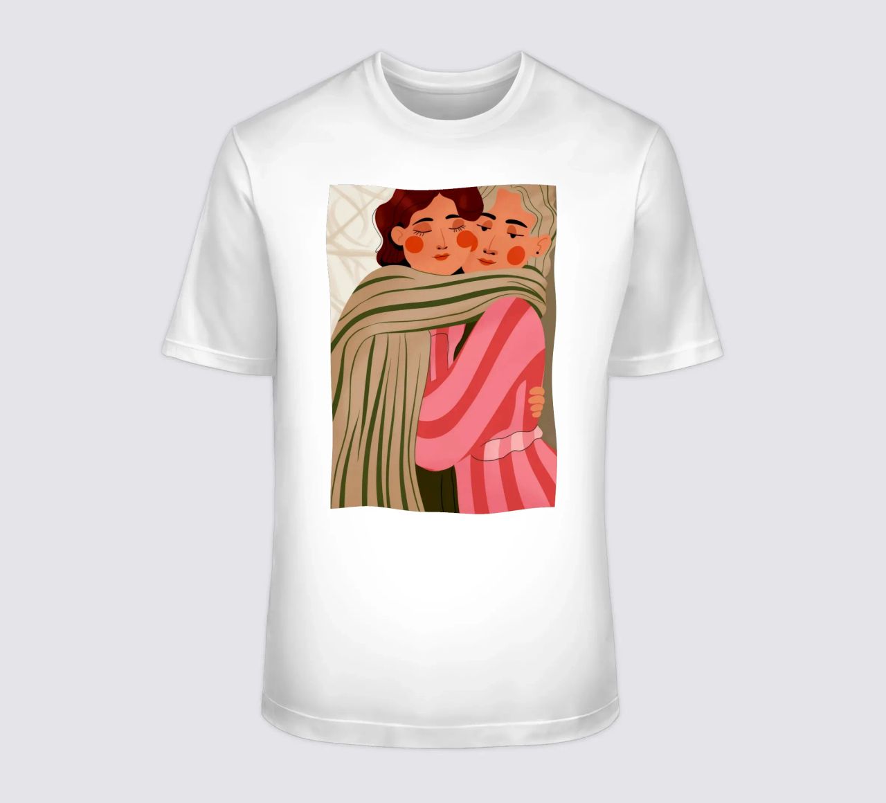 Accogliente e caldo abbraccio t-shirt da Emery Kate